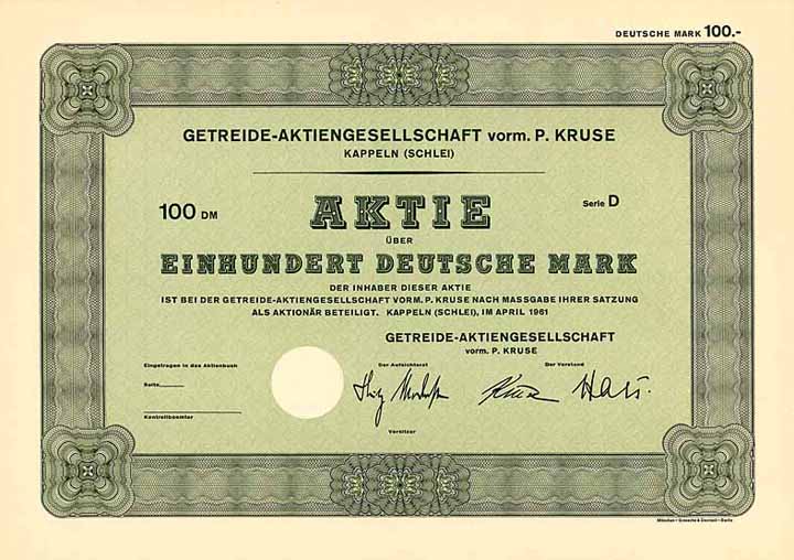 Getreide-AG vorm. P. Kruse