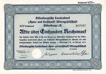 Oldenburgische Landesbank (Spar- und Leihbank) AG
