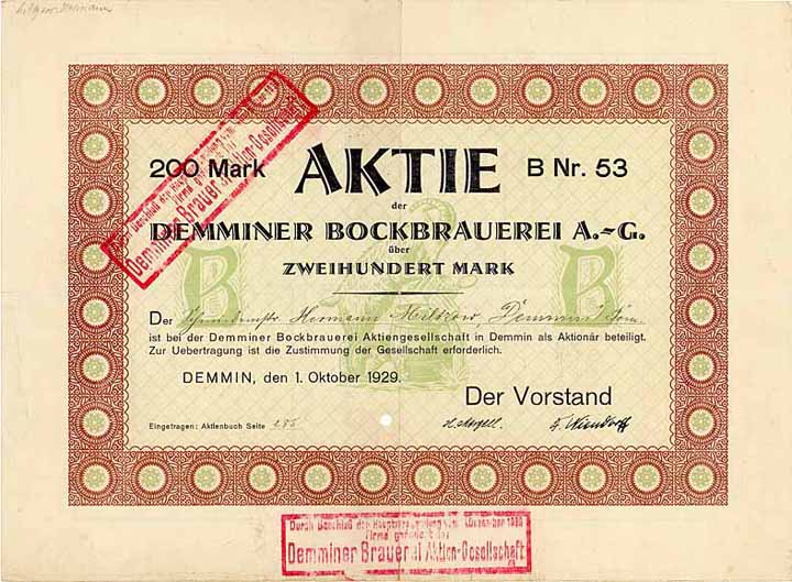 Demminer Bockbierbrauerei AG