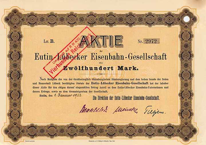 Eutin-Lübecker Eisenbahn-Gesellschaft