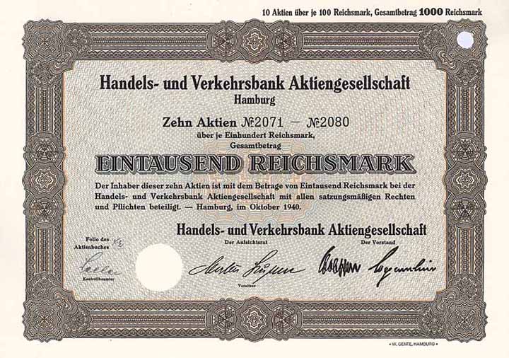 Handels- und Verkehrsbank AG