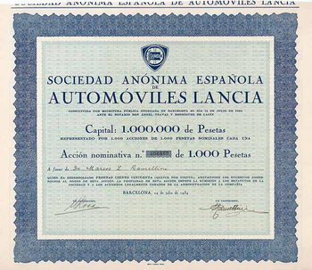 S.A. Espanola de Automoviles Lancia