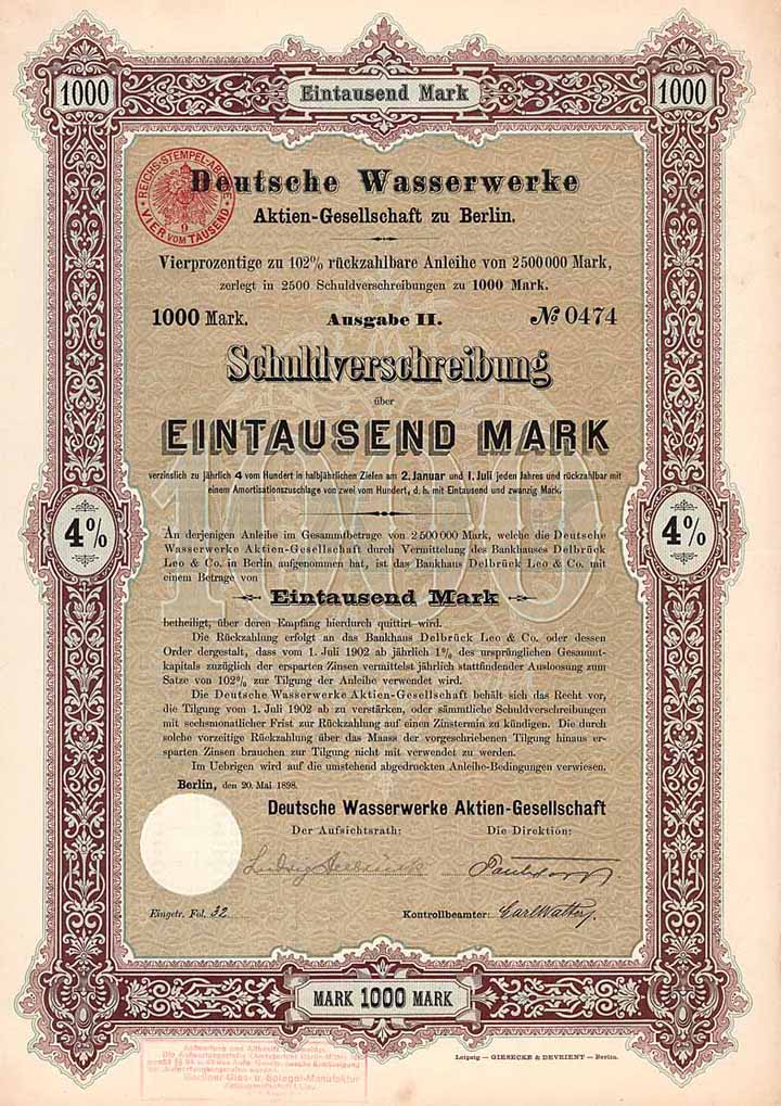 Deutsche Wasserwerke AG
