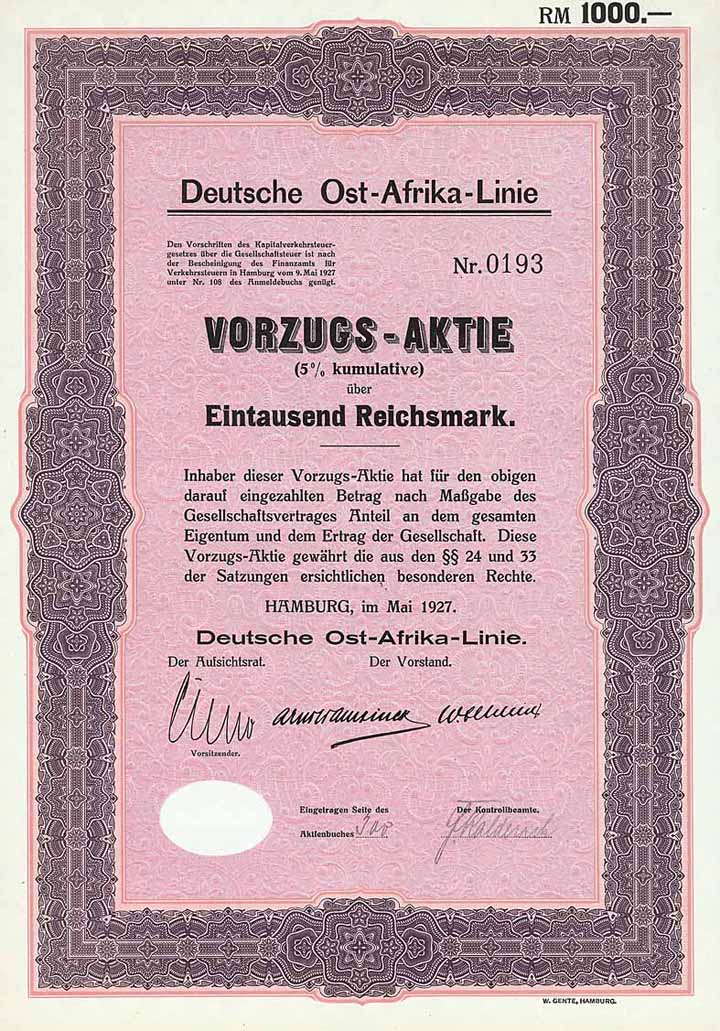 Deutsche Ost-Afrika-Linie