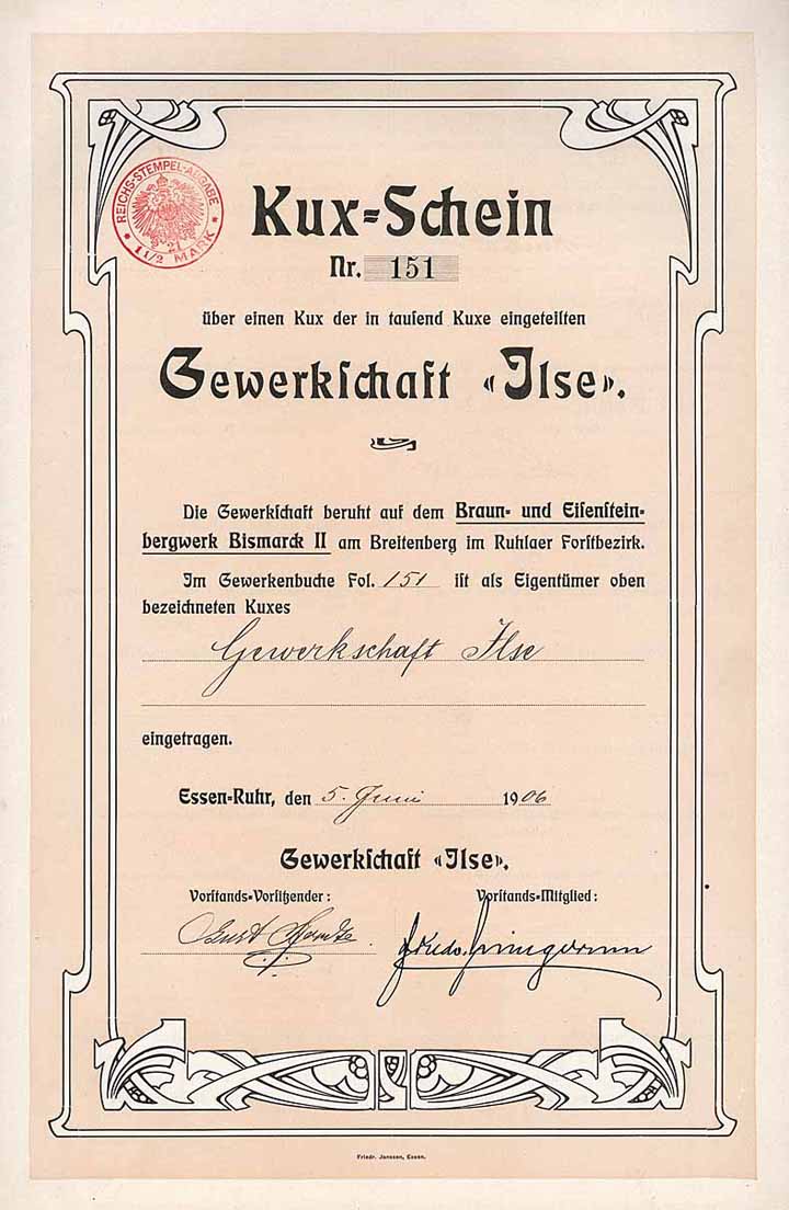 Gewerkschaft "Ilse"