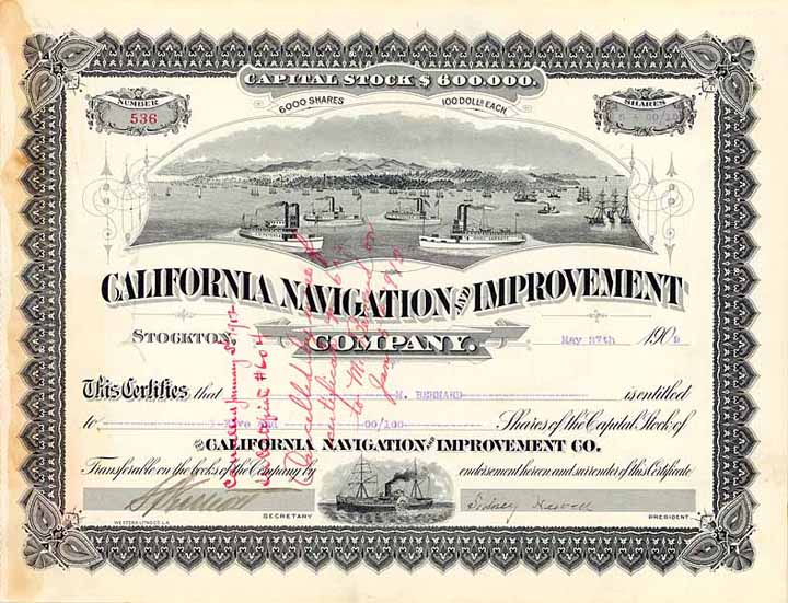 California Navigation and Improvement Co.