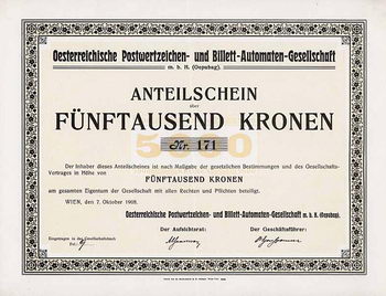 Österreichische Postwertzeichen- und Billett-Automaten-Ges.mbH (Oepubag)