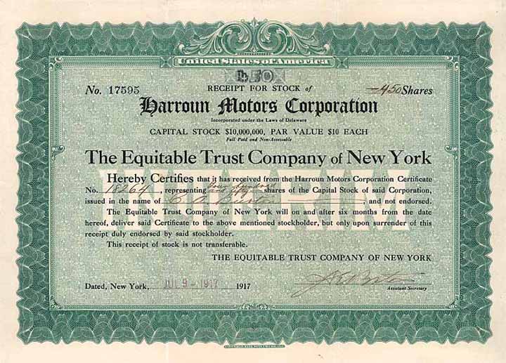 Harroun Motors Corp.