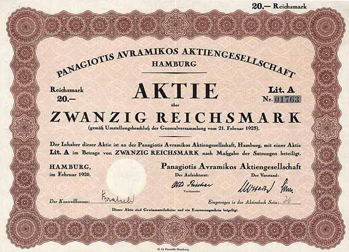 Panagiotis Avramikos AG