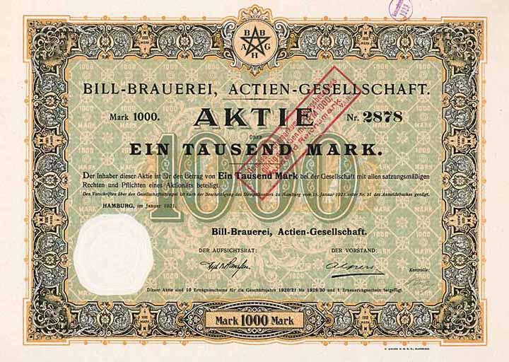 Bill-Brauerei AG