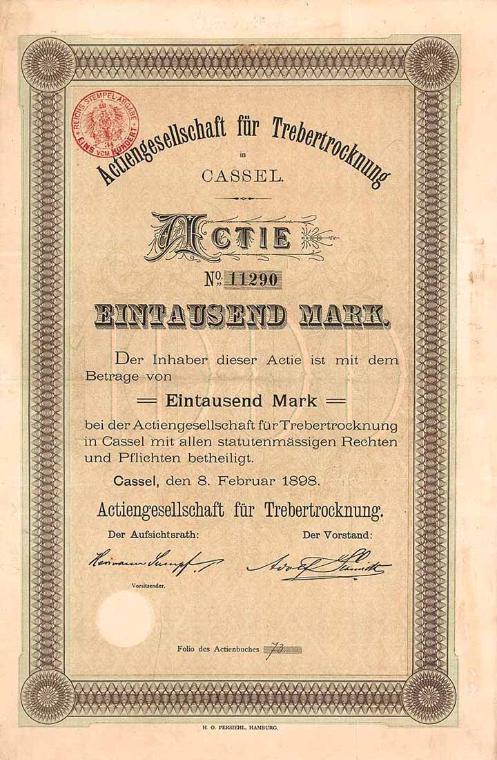 AG für Trebertrocknung