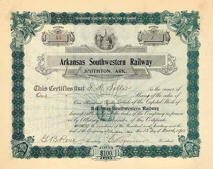Arkansas Southwestern Railway
