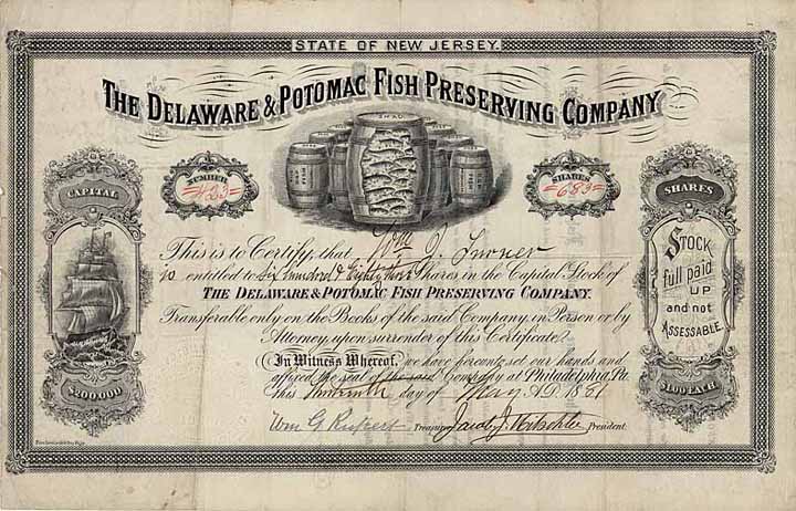 Delaware & Potomac Fish Preserving Co.