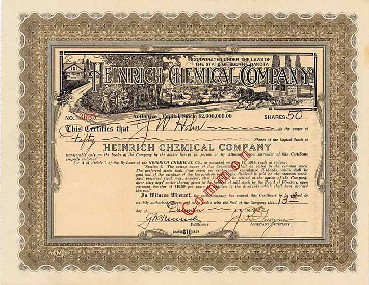 Heinrich Chemical Co.