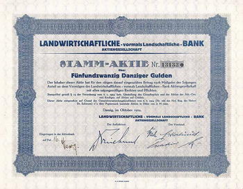 Landwirtschaftliche - vormals Landschaftliche - Bank AG