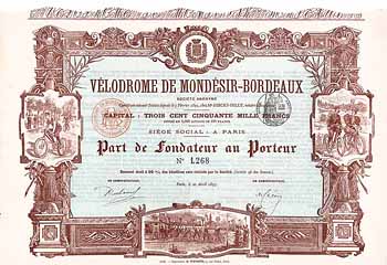 Vélodrome de Mondésir-Bordeaux S.A.
