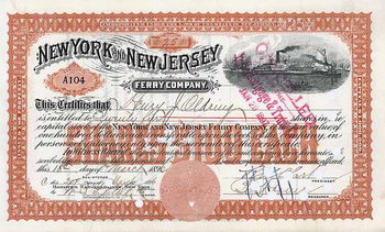 New York and New Jersey Ferry Co.