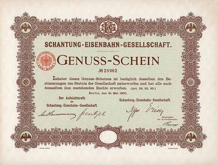 Schantung-Eisenbahn-Gesellschaft