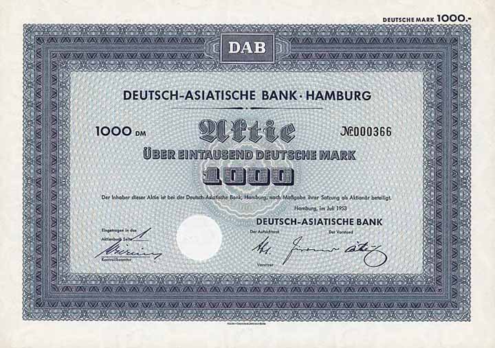 Deutsch-Asiatische Bank