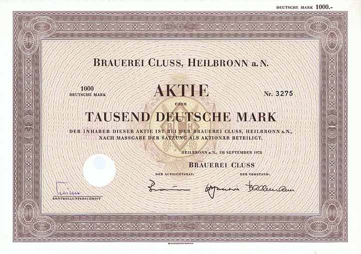 Brauerei Cluss