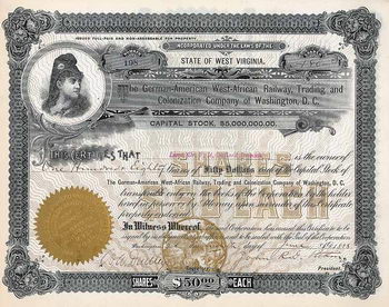 German-American West African Railway, Trading and Colonization Co.
