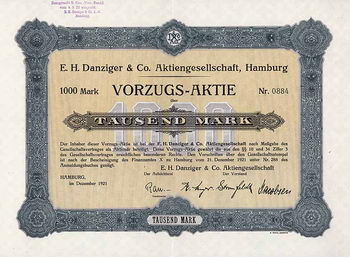 E. H. Danziger & Co. AG