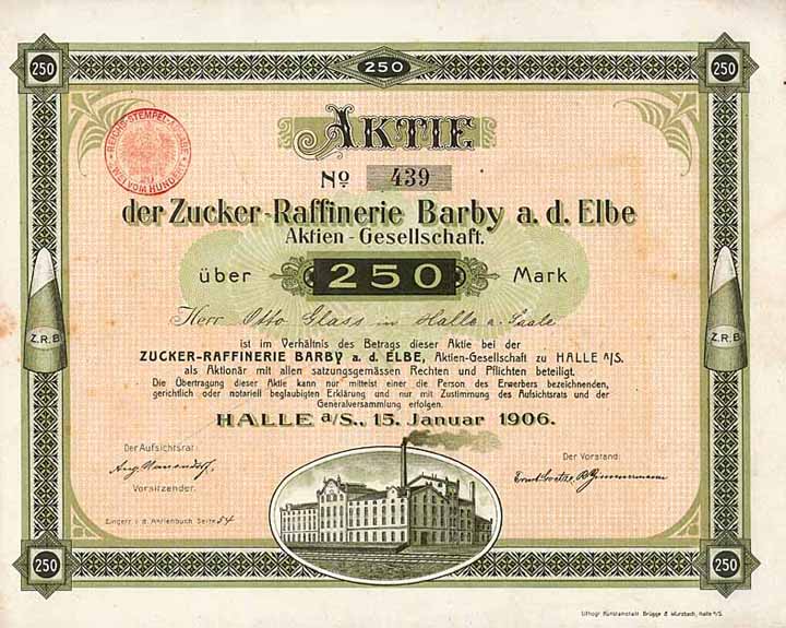 Zucker-Raffinerie Barby a.d. Elbe AG