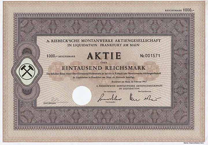 A. Riebeck'sche Montanwerke AG