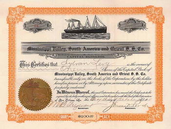 Mississippi Valley, South America and Orient S. S. Co.