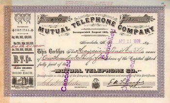 Mutual Telephone Co.