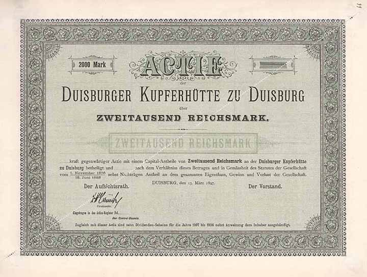 Duisburger Kupferhütte