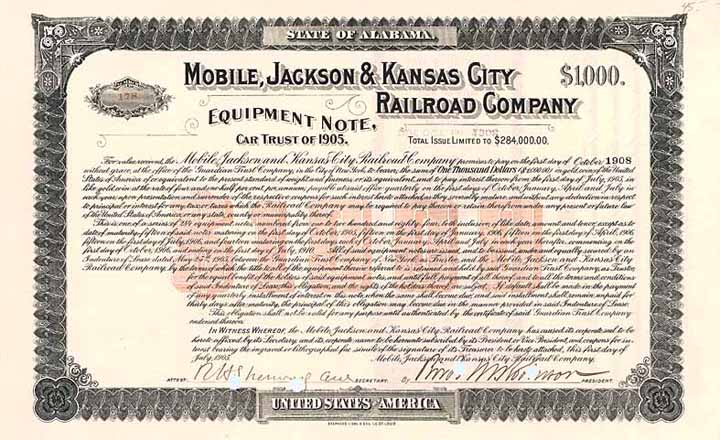 Mobile, Jackson & Kansas City Railroad