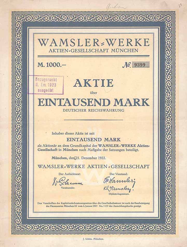 Wamsler-Werke AG