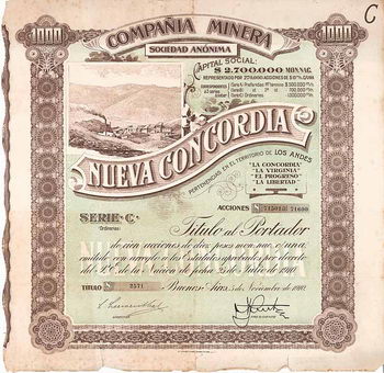 Compania Minera S.A. Nueva Concordia