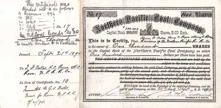 Northern Pacific Coal Co.