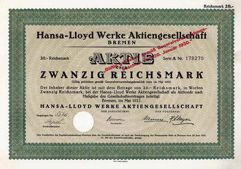 Hansa-Lloyd Werke AG