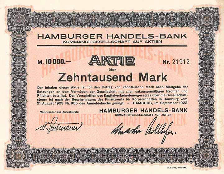 Hamburger Handels-Bank KGaA