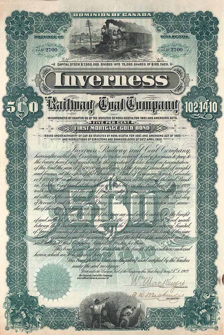 Inverness Railway & Coal Co.