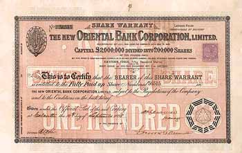New Oriental Bank Corp.