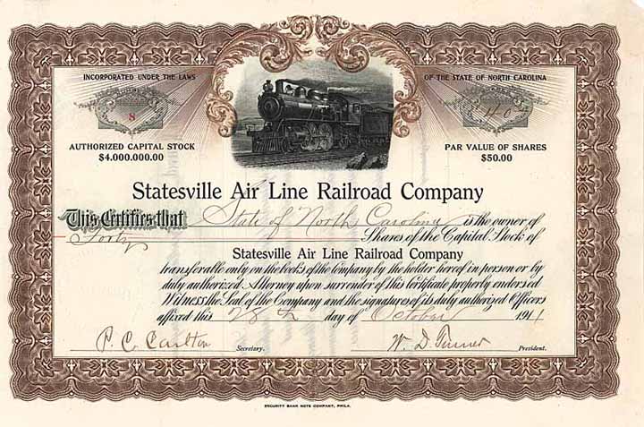 Statesville Air Line Railroad