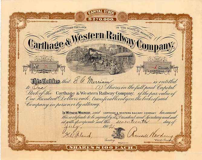 Carthage & Western Railway