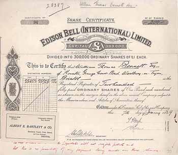 Edison Bell (International) Ltd.