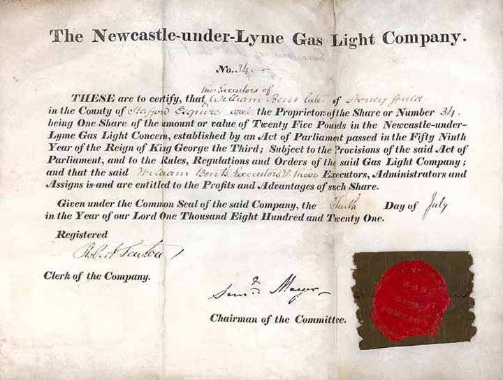 Newcastle-under-Lyme Gas Light Co.