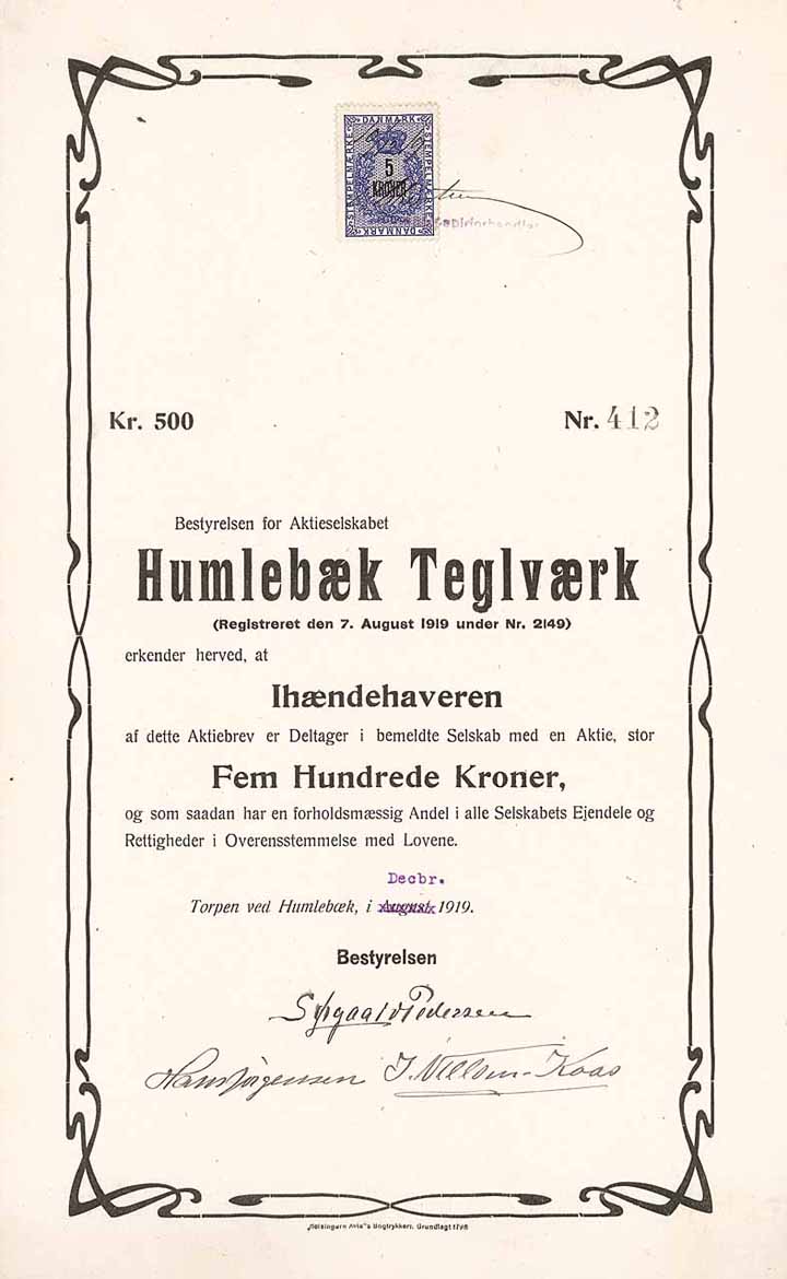 Humlebaek Teglvaerk