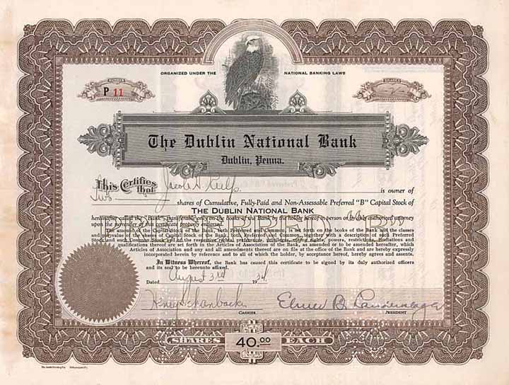 Dublin National Bank