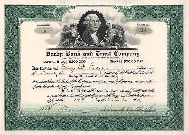 Darby Bank and Trust Company