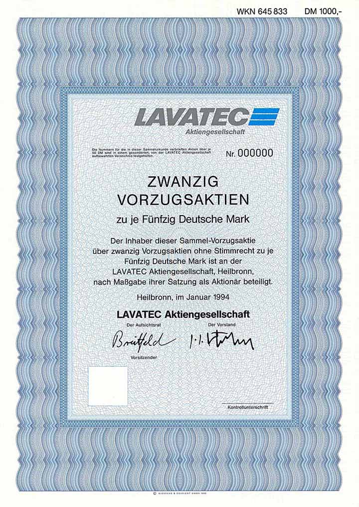 LAVATEC AG