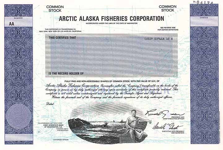 Arctic Alaska Fisheries Corp.