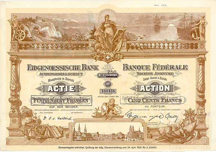 Eidgenössische Bank AG