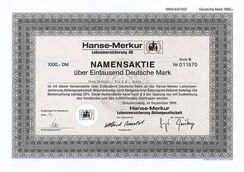 Hanse-Merkur Lebensversicherung AG